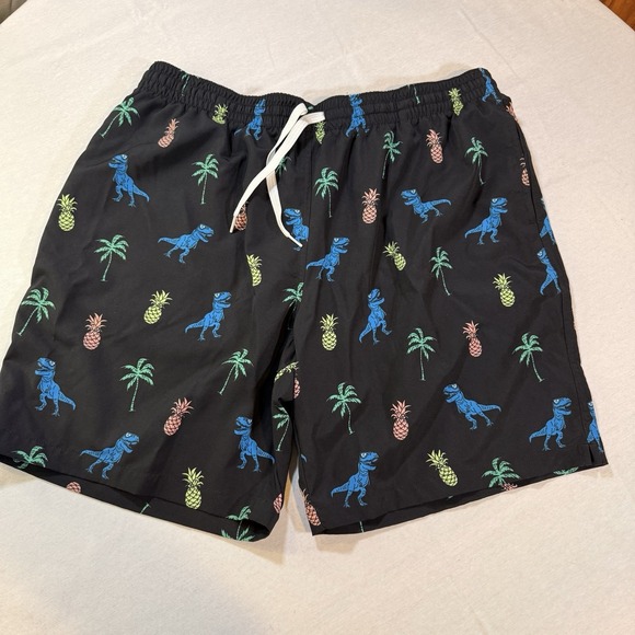 chubbies Other - Chubbies Classic Swim Trunk 2XL 5.5" Dino Delights Pineapples Swim Trunks Preppy